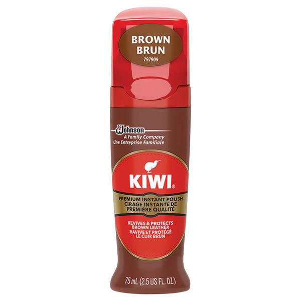 Kiwi Liq Shoe Polish2.5Oz Bwn 11313